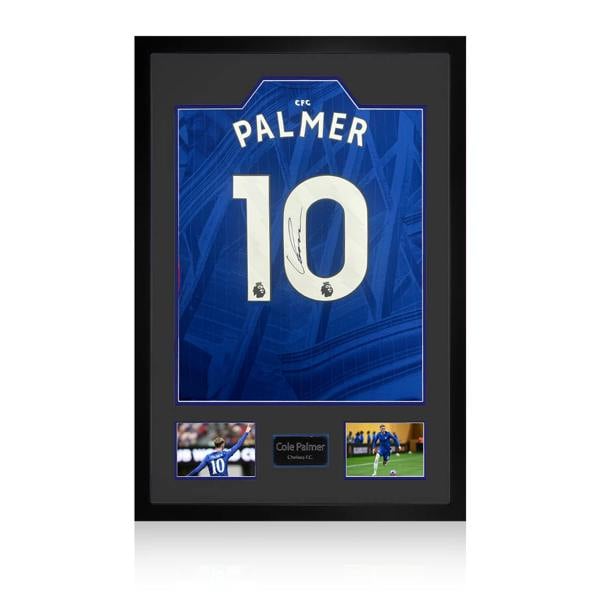 Cole Palmer Signed Chelsea 25/26 Shirt Premium Frame