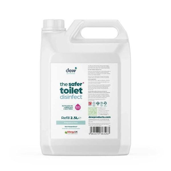 Dew Bathroom Safer Toilet Disinfect - 2.5L