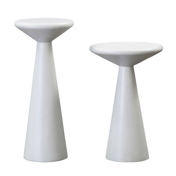 Furniture Edit Gianna Concrete Accent Tables - Set of 2