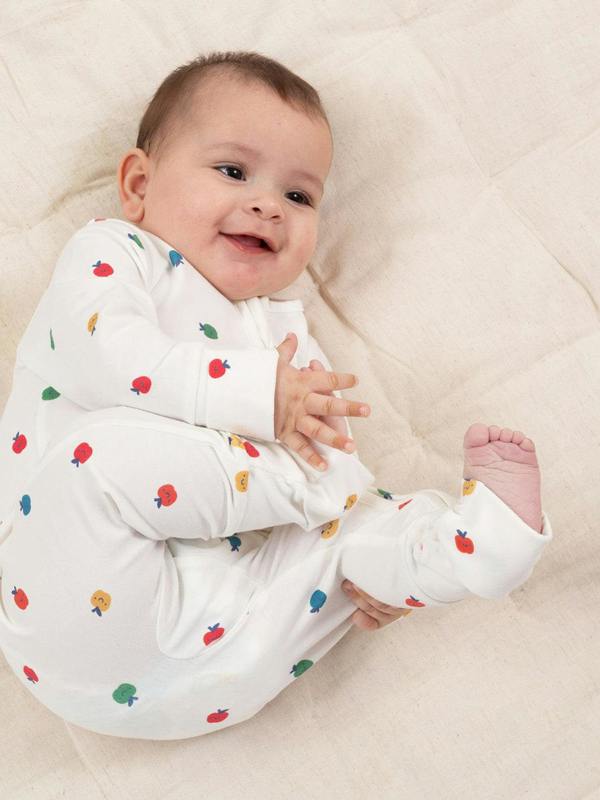 Kite Baby Organic Apple A Day Sleepsuit