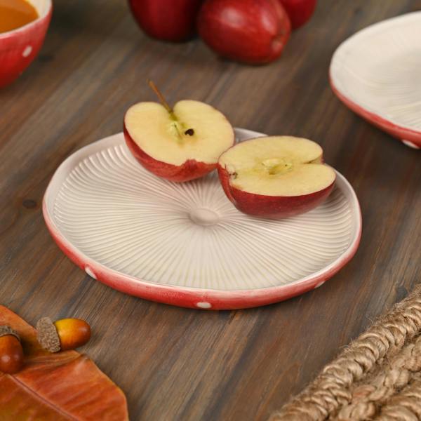 Country Living Set of 4 Toadstool Top Side Plate