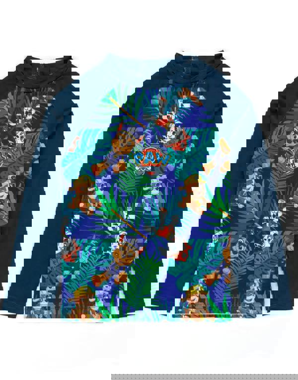 Paw Patrol Boys Blue Chase, Rubble & Marshall Placement Print 2 Piece Swim Set