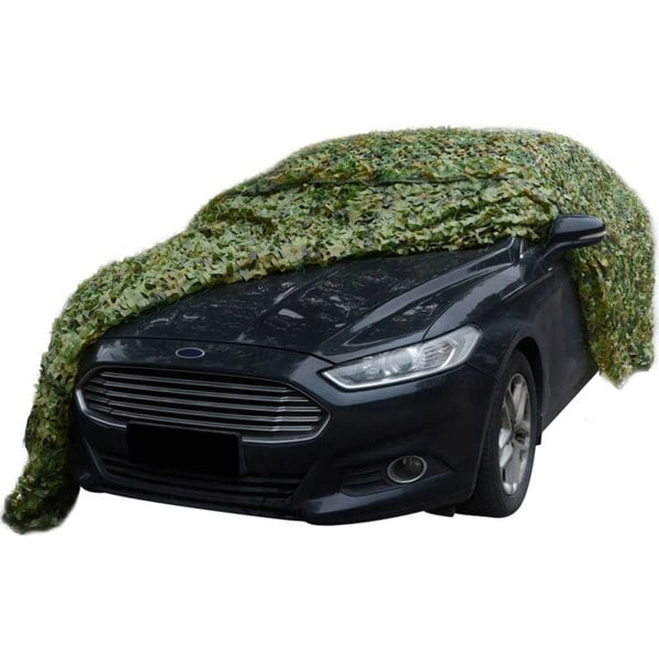 Berkfield Camouflage Net with Storage Bag 1.5x7 m