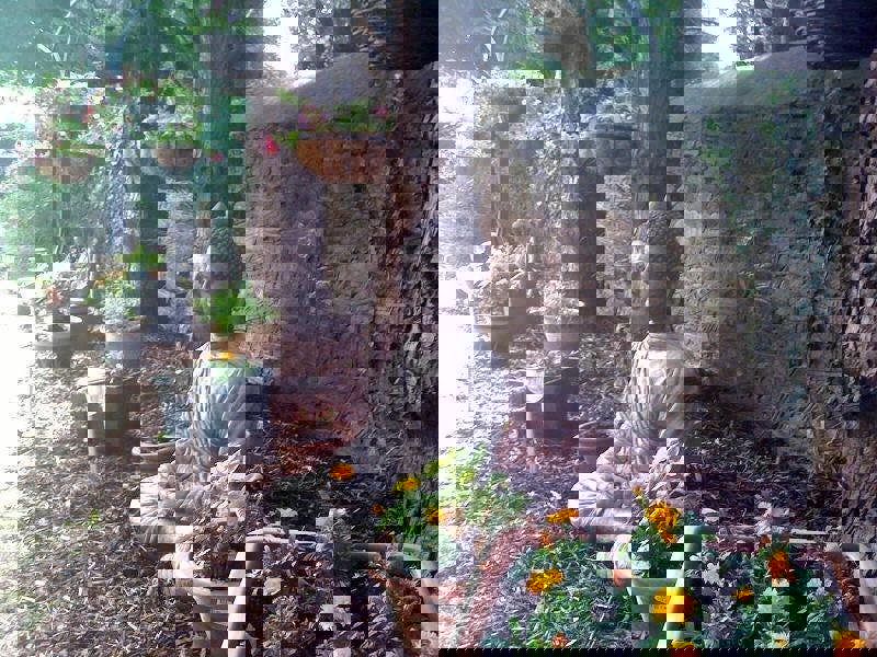 Large Meditating Buddha Garden Ornament