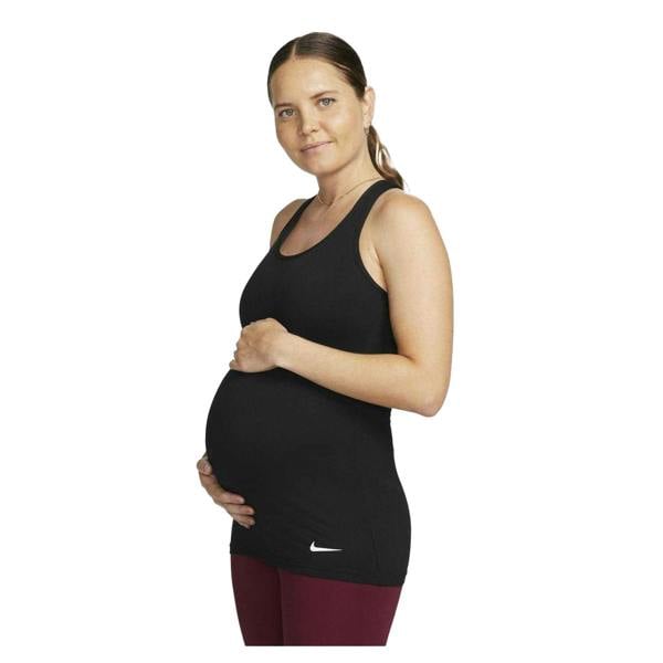 Nike Womens/Ladies Scoop Neck Tank Top - Black/White - 