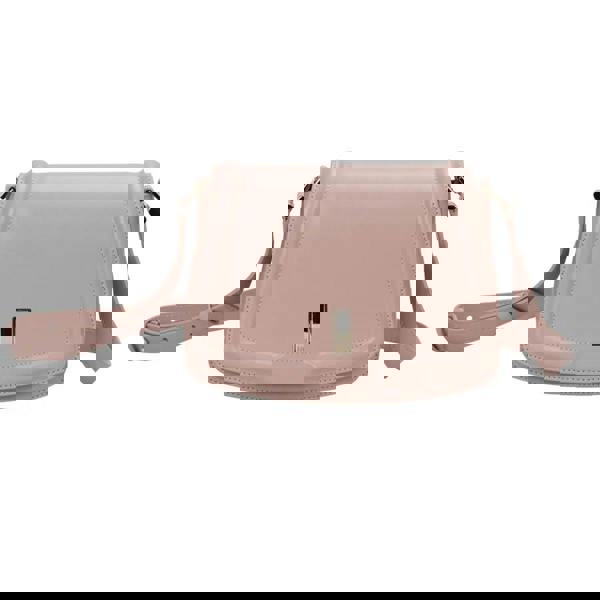 Hugo Boss Ariell Leather Saddle Bag - Beige - 