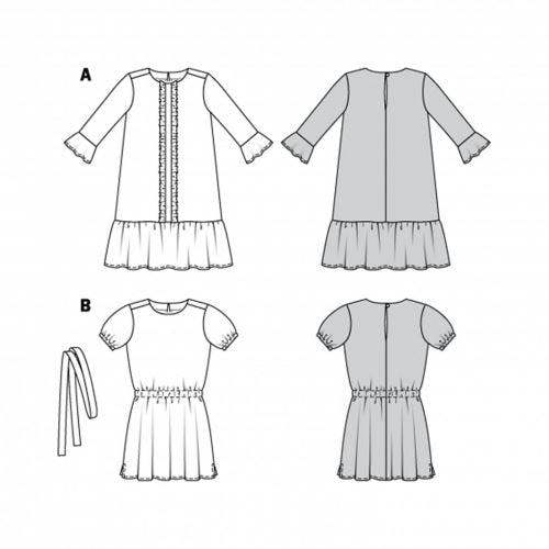 Burda Sewing Pattern 6208 Dresses For Women, Sizes 8-18 - Easy