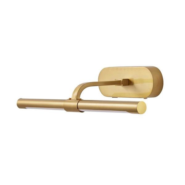 Pagazzi Lighting Jana Satin Brass Magnetic LED Picture Light