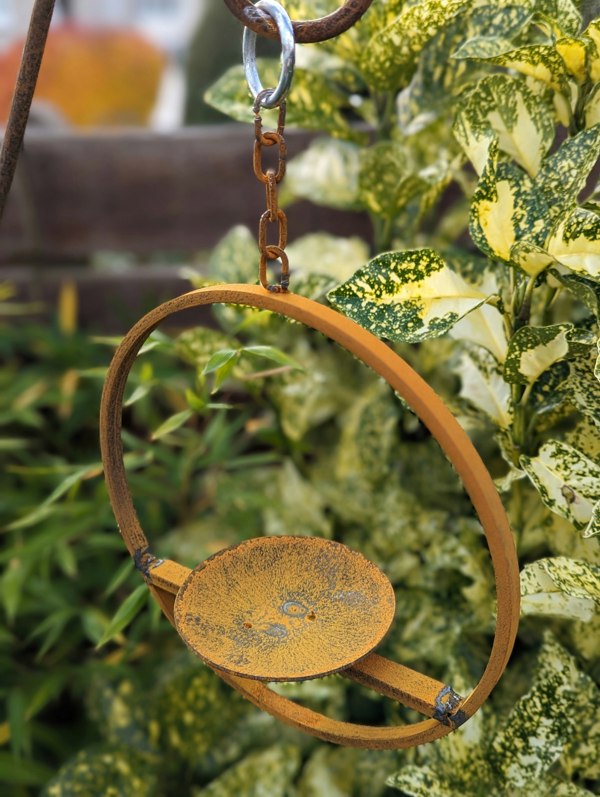 Savage Works Hanging Bird Feeder Platform Ring