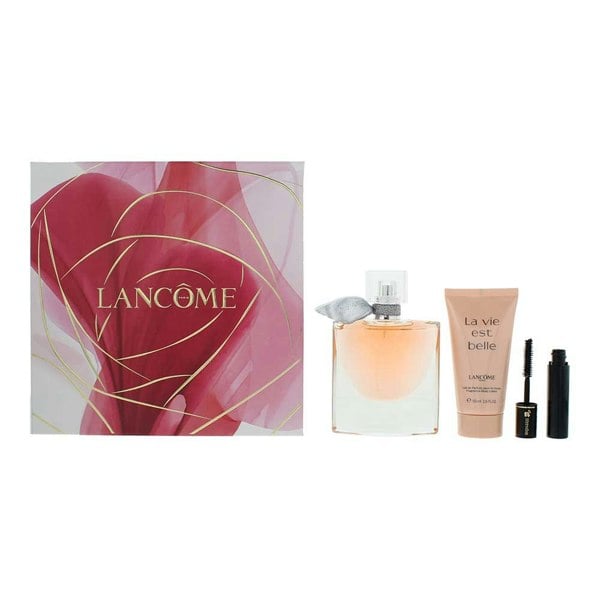 Lancôme La Vie Est Belle 3 Piece Gift Set: Eau de Parfum 50ml - Mascara 2ml - Body Lotion 50ml