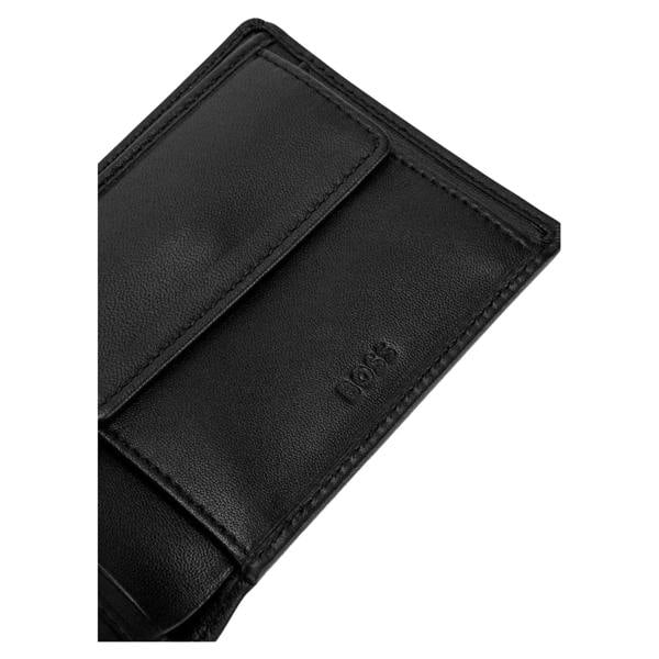 Boss Asolo Leather Everyday Wallet - Black - 