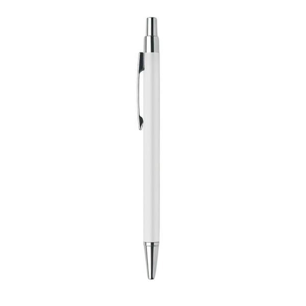 MidOcean Dana Recycled Aluminium Ballpoint Pen - White - 