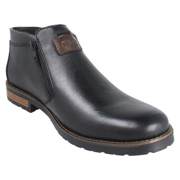 Rieker Mens Rieker TEX Double Zip Chelsea Ankle Boots 14656