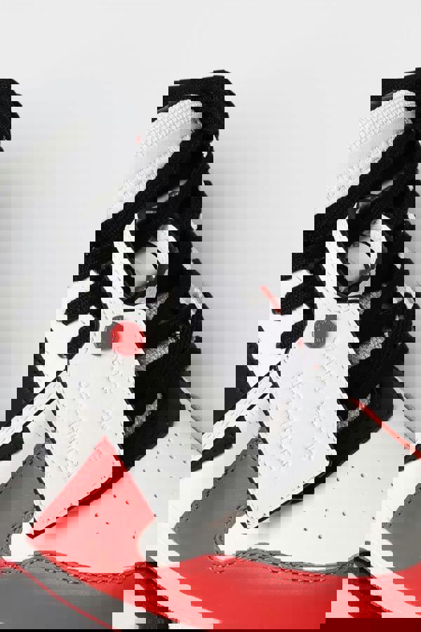 Off-White Out Of Office Leather Sneakers Red Black