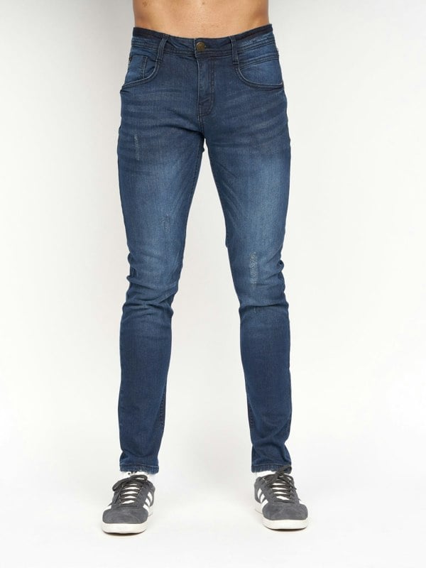 Duck and Cover Tranfold Slim Fit Jeans Dark Wash