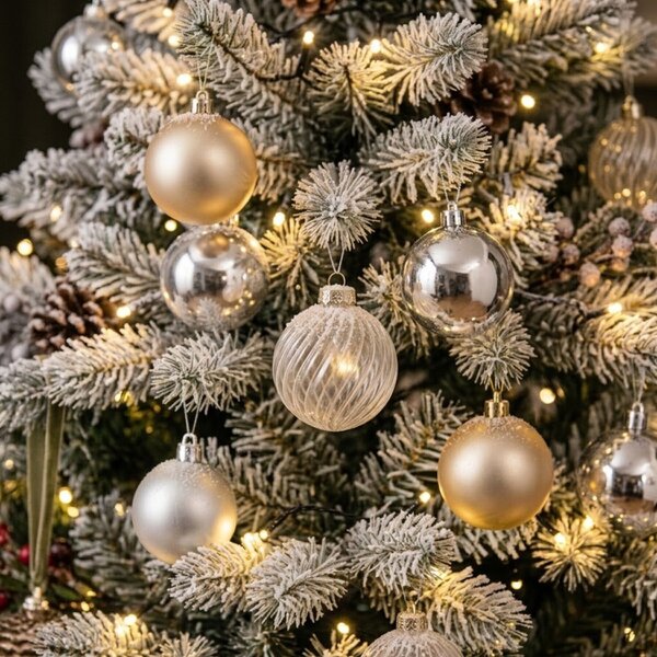 Garden Greatness Nordic Assorted Christmas Tree Baubles