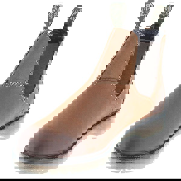 Frank James Dartmouth Leather Chelsea Dealer Boots