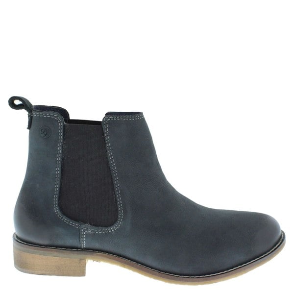 Frank James Aintree Ladies Leather Nubuck Chelsea Pull On Boots