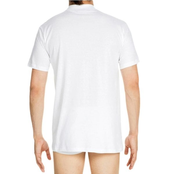 Hom Harro Mercerised Cotton Crew-Neck T-Shirt, White