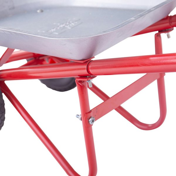 Bigjigs Toys Childrens Garden Wheelbarrow - Includes 2 Wheels & Easy Grip Handles