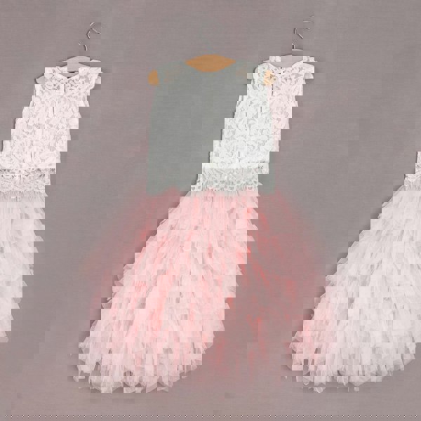 rear of the opheila skirt and lace top