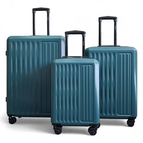 Infinity Luggage ABS Hard Shell Suitcase Luggage Set Travel Carry on Cabin Bag