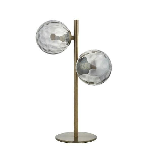 Pagazzi Lighting Tamara 2-Light Antique Brass Table Lamp