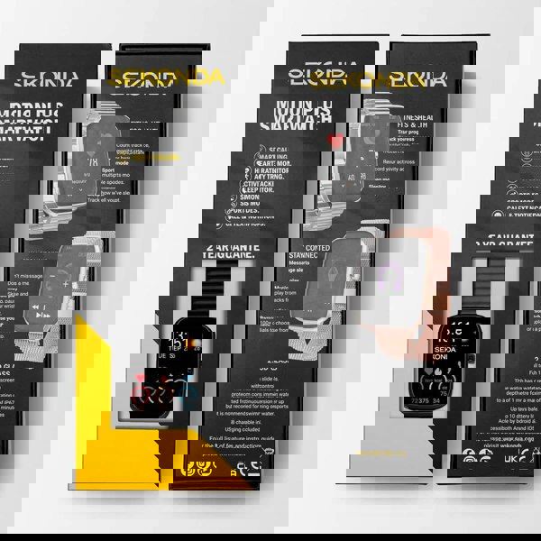 Sekonda Motion Plus Black Smart Watch 30223