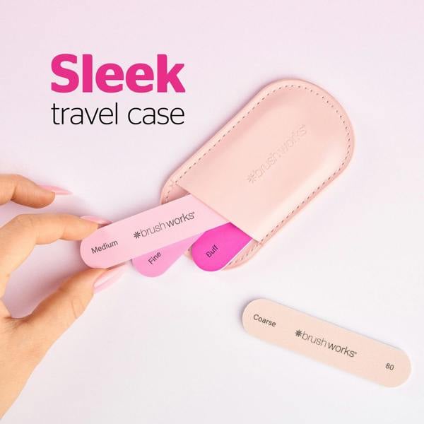 Brushworks Travel Manicure File Set