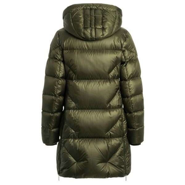 Parajumpers Janet Rosemary Green Long Down Jacket S