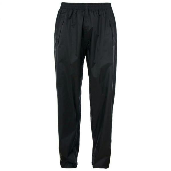Trespass Womens/Ladies Qikpac TP75 Packaway Waterproof Trousers - Black