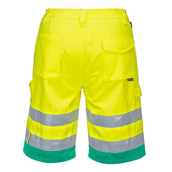 Hi-Vis Lightweight Polycotton Shorts Portwest