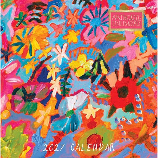 Arthouse Unlimited Calendar 2027, Wall Calendars, Month To View, Art, Gift
