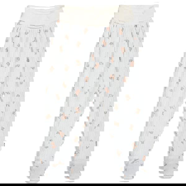 Mini Cuddles Baby Boy Teddy Print 2pc Set, Blue