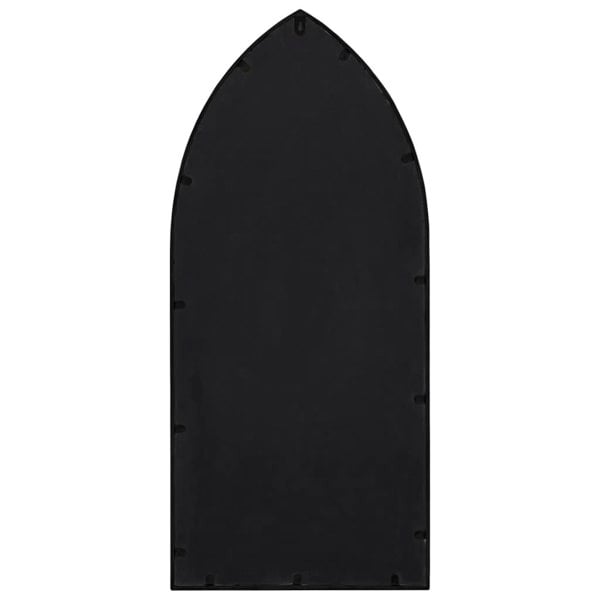 Berkfield Mirror Black 70x30 cm Iron for Indoor Use