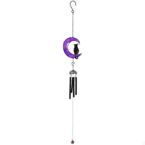 Serano Black Cat Windchime
