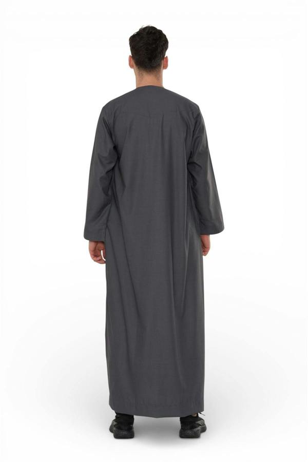 Infinity Leather Men's Eid Moroccan Jubba Robe Djellaba Ramadan Eid Thobe - HM11