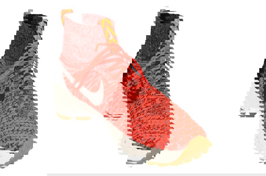 Nike Air Footscape Magista Flyknit Mens Trainers 816560  600 - Bright Crimson Gold 600 - Photo 3