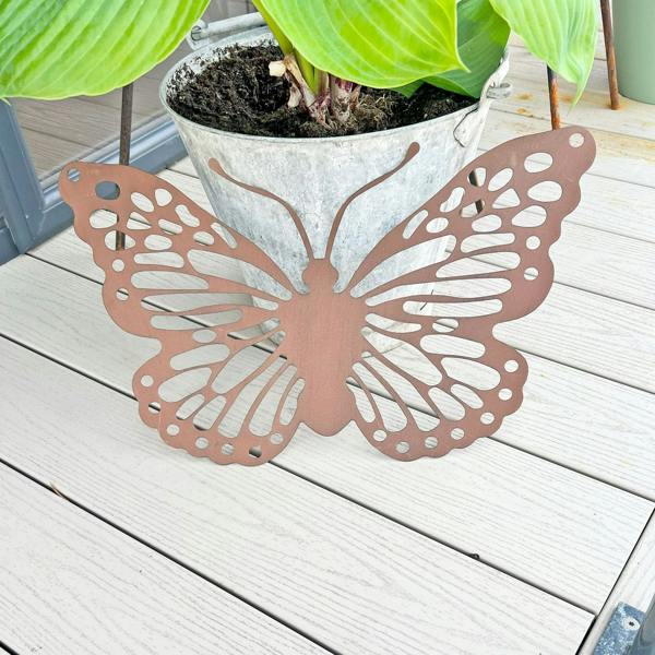 Ascalon Large 50cm Wall Mountable Garden Butterfly Ornament
