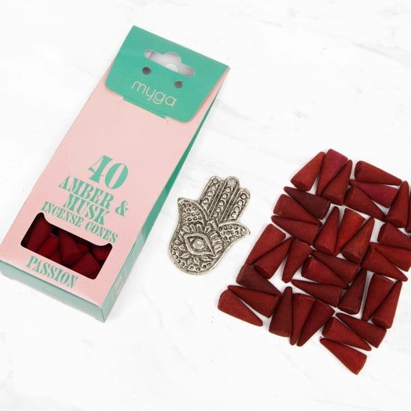 Myga Spirit Incense Cone Set – 7 Unique Scents for Meditation and Spiritual Practice