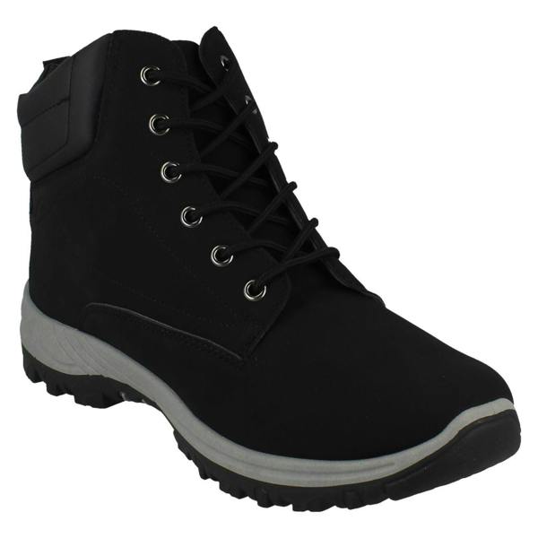 Spot On Mens Spot On Casual Lace Up Ankle Boots A3075