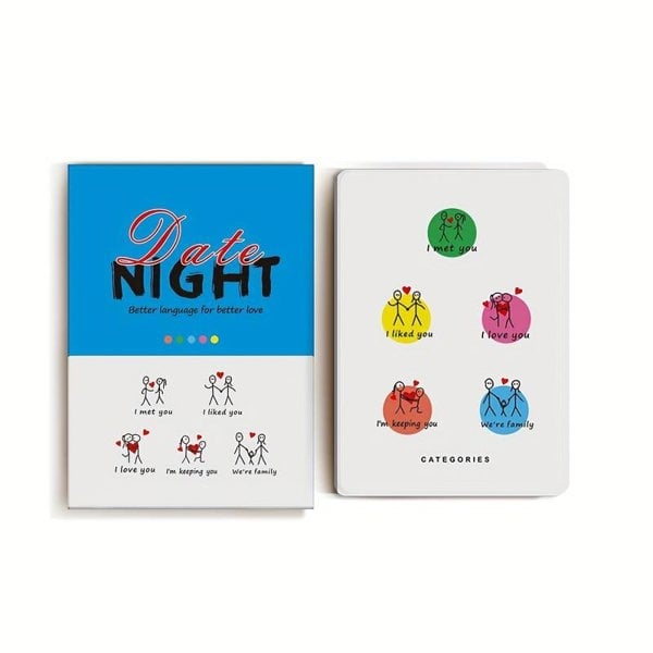 smartbies Date Night Card Game – Better Language for Better Love | Couples Conversation & Connection Game