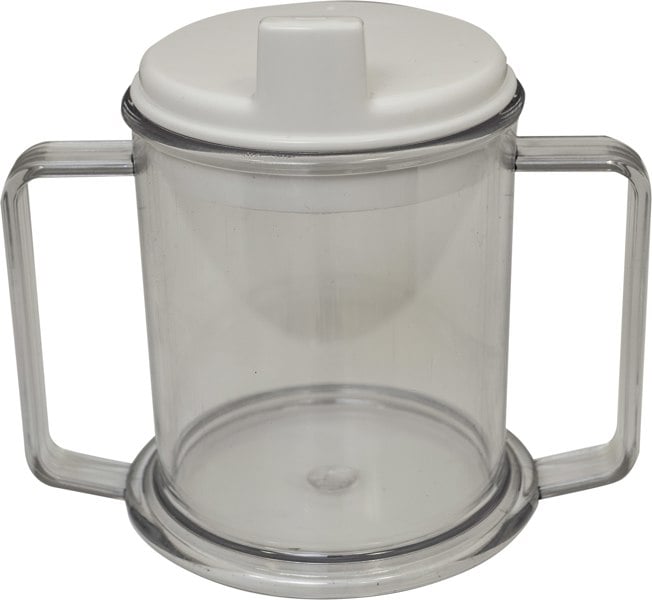 Aidapt Two Handled Plastic Cup