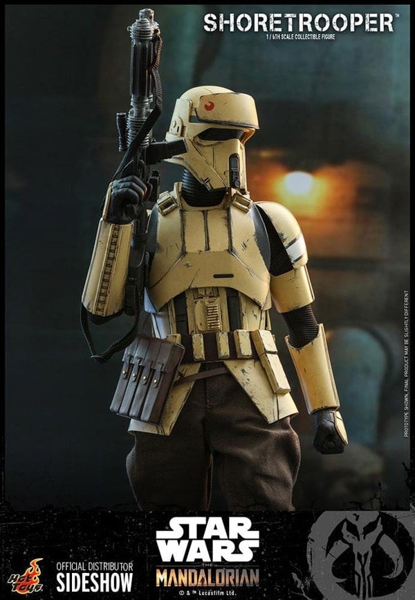 hot toys the mandalorian shoretrooper star wars 1:6 scale figure hot907515