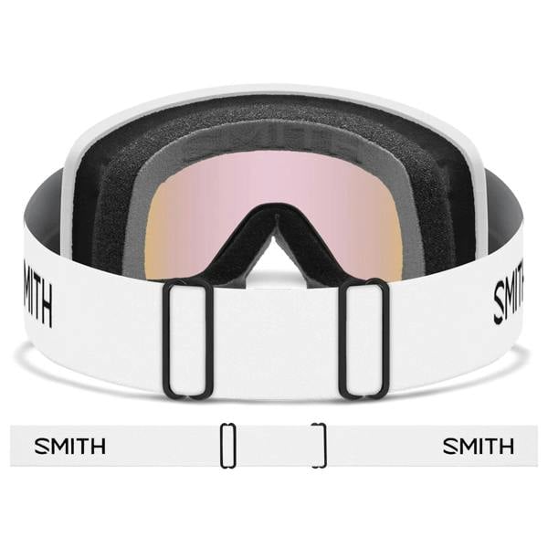 Smith Ski Goggles Transfer 1DG ZF White Blue Sensor Mirror