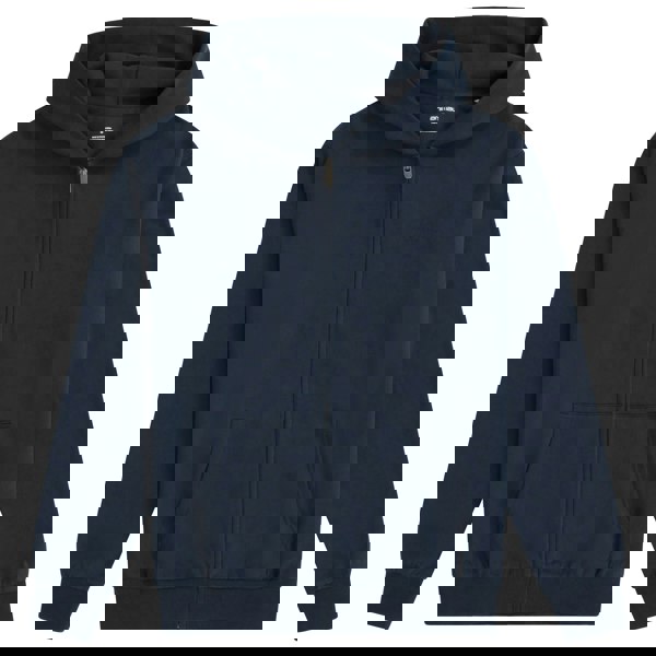 Animal Mens Icon Logo Full Zip Hoodie - Dark Blue