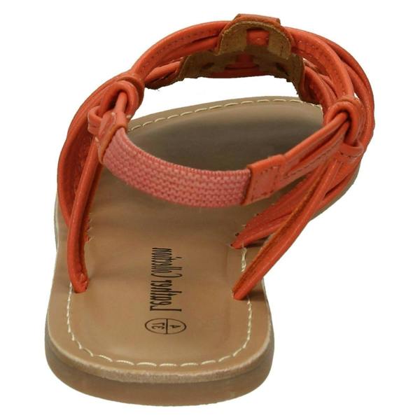 Leather Collection Ladies Leather Collection Flat Strappy Sandals F00159