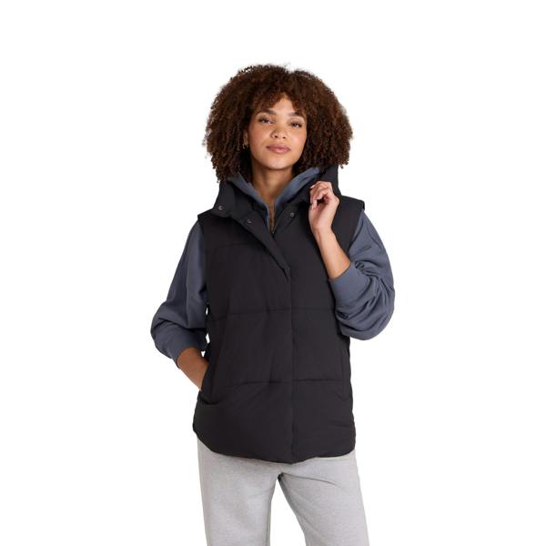 Animal Womens/Ladies Oslo Padded Gilet - Jet Black - 