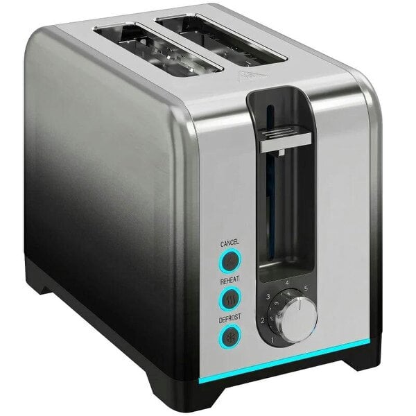 2 Slice Toaster with 7 Browning Levels, Reheat, Defrost and Cancel Functions