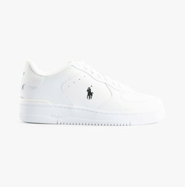 Polo Ralph Lauren MASTERS Mens Trainers White/White/Black